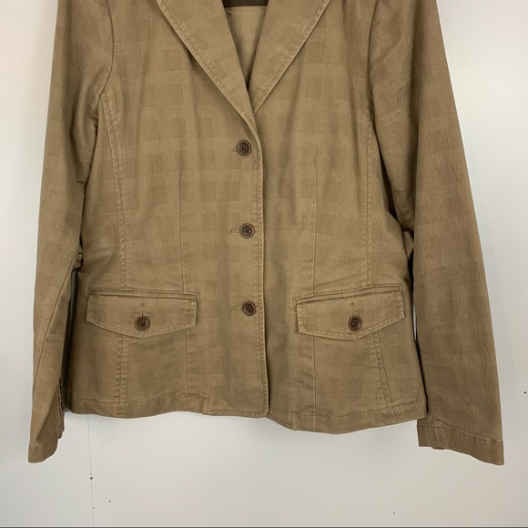 Eddie Bauer Blazer Jacket Coat Suit Sports Brown 14 - Picture 2 of 9